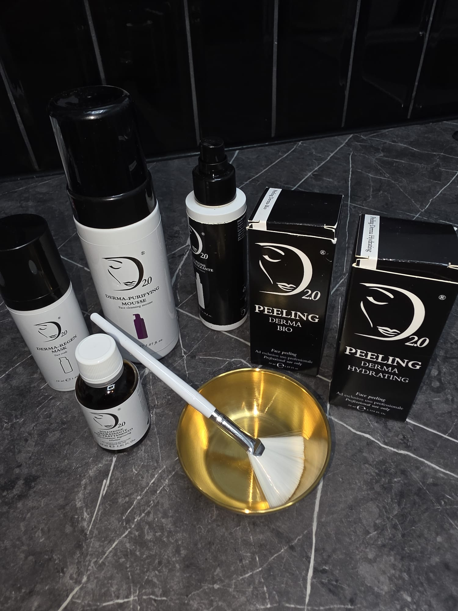 Derma 2.0 purifying chemical peel products